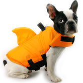 Dog life vest summer shark pet life jacket - main product view