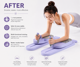Multifunctional Split Pilates Fitness Board Training Equipment