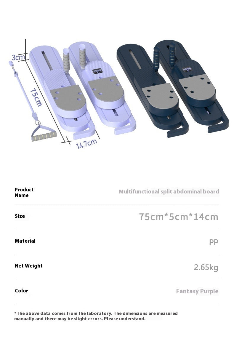 Multifunctional Split Pilates Fitness Board Training Equipment