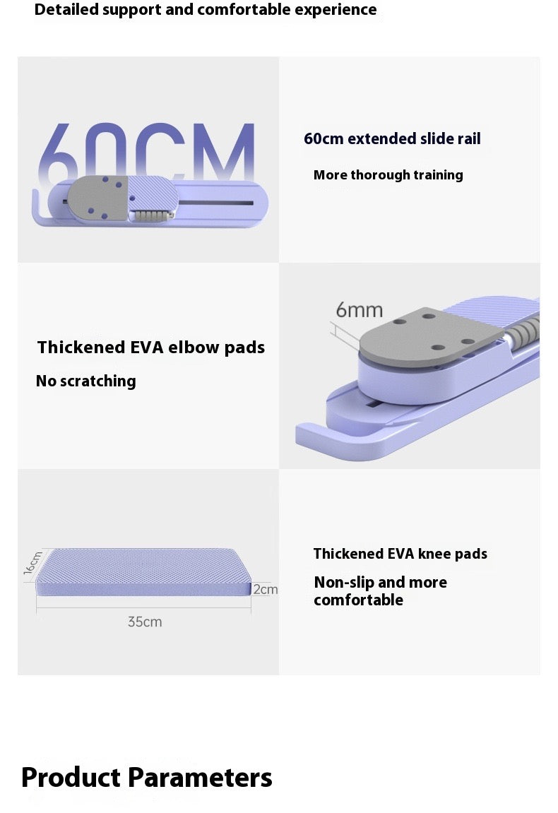 Multifunctional Split Pilates Fitness Board Training Equipment