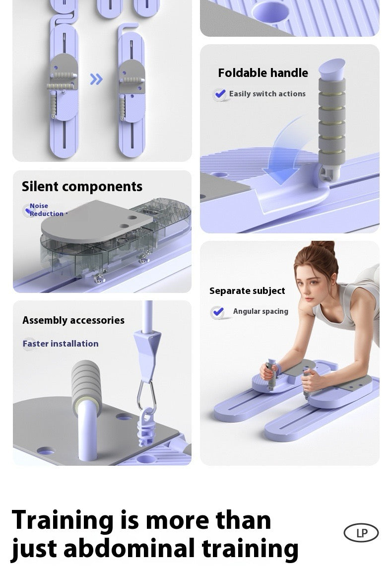 Multifunctional Split Pilates Fitness Board Training Equipment