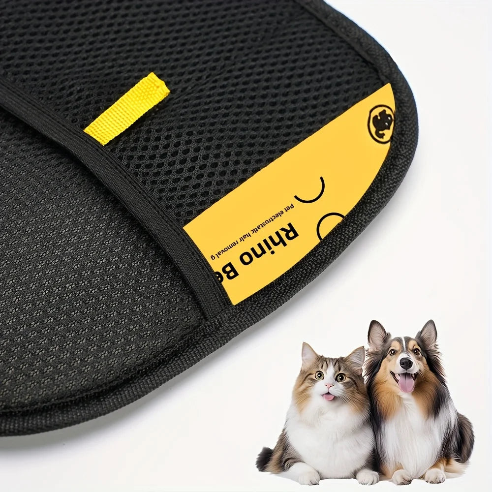 Upgrade Edition Large Pet Static Hair Removal Gloves